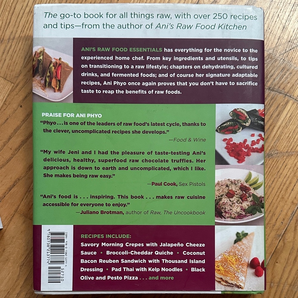 Ani's Raw Food Essentials and Desserts Books - Picture 4 of 14